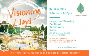 Visioning Lloyd District Flyer